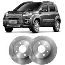 Par Disco Freio Dianteiro Sólido Uno Novo 1.0 Hipper Freios Par Disco Freio Dianteiro Sólido Uno Novo 1.0 Hipper Freios