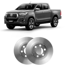 Par Disco Freio Dianteiro Toyota Hilux Sw4 2.7 Hipper Freios