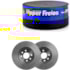 Par Disco Freio Dianteiro Vestra 2.0 aro15 Hipper Freios