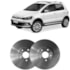 Par Disco Freio Dianteiro Vw Crossfox 1.6 12 Hipper Freios