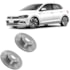 Par Disco Freio Dianteiro Vw Polo 1.0 2018 Hipper Freios