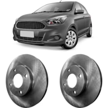 Par Disco Freio Ford Ka 1.0/ 1.5 2014 a 2022 Hipper Freios