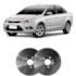 Par Disco Freio Traseiro Focus 1.6 2.0 14 a 19 Hipper Freios