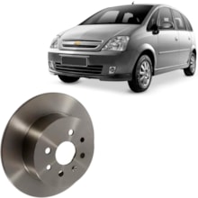 Par Disco Freio Traseiro Meriva 1.8 16v 2002 Hipper Freios