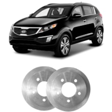 Par Disco Freio Traseiro Sportage 4x2 11 a 16 Hipper Freios