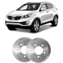 Par Disco Freio Traseiro Sportage 4x2 Ix35 2.0 Hipper Freios