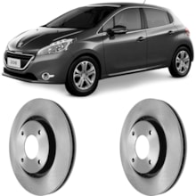 Par Disco Freio Ventilado Peugeot 208 13 a 20 Hipper Freios Par Disco Freio Ventilado Peugeot 208 13 a 20 Hipper Freios