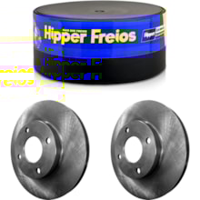 Par Disco Freio Ventilado Vw Gol G2 G3 G4 Hipper Freios