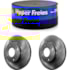 Par Disco Freio Ventilado Vw Gol G2 G3 G4 Hipper Freios