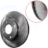 Par Disco Freio Ventilado Vw Gol G2 G3 G4 Hipper Freios