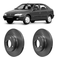 Par Disco Freio Ventilado Xsara 1997 a 2000 Hipper Freios