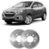 Par Disco Traseiro Hyundai I30 2.0 16v 09 a 12 Hipper Freios