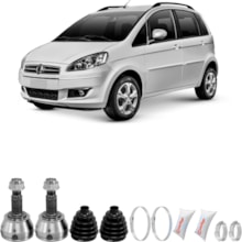 Par Homocinetica Idea 1.6 1.8 16v Adventure E-torq Cofap Par Homocinetica Idea 1.6 1.8 16v Adventure E-torq Cofap