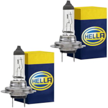 Par Lâmpada Caminhões Farol Biodo H7 24v 70w Hella