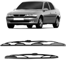 Par Palhetas Limpador Parabrisa Vectra 1993 a 2005 Valeo