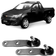 Par Pivô Suspensão Chevrolet Montana 2011 2012 a 2021 Viemar