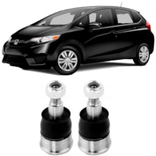 Par Pivô Suspensão Honda City Fit 2015 2016 a 2021 Viemar Par Pivô Suspensão Honda City Fit 2015 2016 a 2021 Viemar