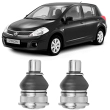 Par Pivô Suspensão Inferior Nissan Tiida 2007 a 2013 Viemar Par Pivô Suspensão Inferior Nissan Tiida 2007 a 2013 Viemar