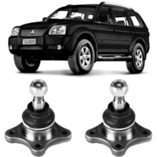 Par Pivô Suspensão Superior Pajero Sport 1998 a 2011 Viemar