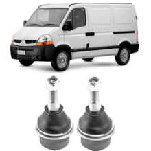 Par Pivô Suspensão Superior Renault Master 02 a 2012 Viemar