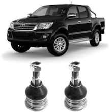 Par Pivô Suspensão Superior Toyota Hilux 2005 a 2023 Viemar