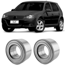 Par Rolamento Roda Dianteiro Gol G5 G6 1.0 Com Abs 2009 Skf