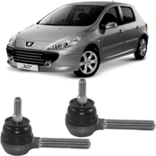 Par Terminal Direção Peugeot 307 01 2002 2003 a 2011 Viemar