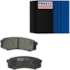 Pastilha de Freio Toyota Hilux 16V Traseiro Frasle 
