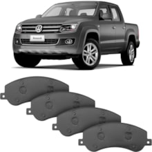 Pastilha Freio Dianteira Amarok 4x4 2.0 2012 a 2014 Frasle