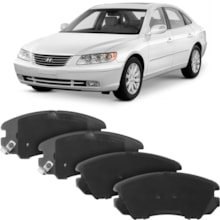 Pastilha Freio Dianteira Azera 3.3 V6 2007 a 2011 Frasle Pastilha Freio Dianteira Azera 3.3 V6 2007 a 2011 Frasle