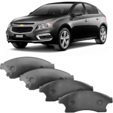 Pastilha Freio Dianteira Cruze 1.8 2011 2012 a 2016 Frasle Pastilha Freio Dianteira Cruze 1.8 2011 2012 a 2016 Frasle