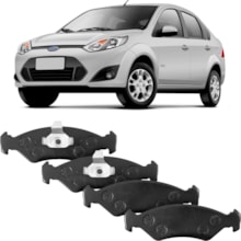 Pastilha Freio Dianteira Ford Fiesta 1.0 2010 a 2014 Frasle