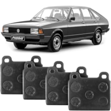 Pastilha Freio Dianteira Passat 1.5 8v 1974 a 1982 Frasle