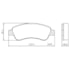 Pastilha Freio Dianteira Peugeot 206 208 307 1.6 2.0 Frasle