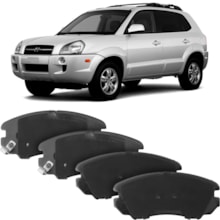 Pastilha Freio Dianteira Tucson 2.7 V6 2004 a 2010 Frasle Pastilha Freio Dianteira Tucson 2.7 V6 2004 a 2010 Frasle