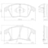 Pastilha Freio Dianteiro Ford Fusion 2.0 16V Ecoboost Frasle