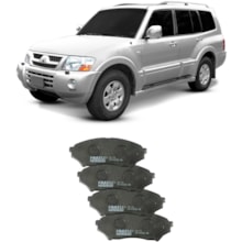 Pastilha Freio Dianteiro Mitsubishi Pajero 2.0L 16V Frasle