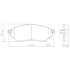 Pastilha Freio Dianteiro Mitsubishi Pajero 2.0L 16V Frasle