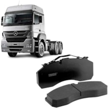 Pastilha Freio Mb Axor 2040 2535 12.0 24v 2005 a 2011 Frasle
