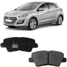 Pastilha Freio Traseira Hyundai I30 Veloster 1.6 16v Frasle