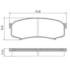 Pastilha Freio Traseira Land Cruiser Prado 3.0 2008 2009