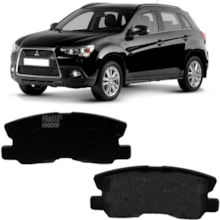 Pastilha Freio Traseira Mitsubishi Asx 2015 a 2016 Frasle