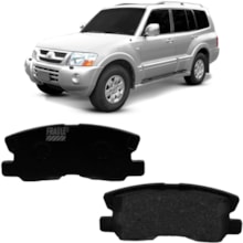 Pastilha Freio Traseira Mitsubishi Pajero 2003 a 2009 Frasle