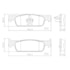 Pastilhas de Freio Ford F250 F350 F4000 Frasle