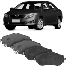 Pastilhas Freio Dianteira Corolla Xei 2.0 16v 2014 a 2018 Pastilhas Freio Dianteira Corolla Xei 2.0 16v 2014 a 2018