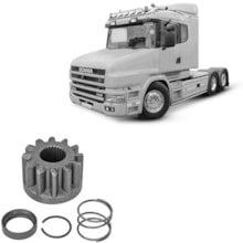 Pinhão Impulsor De Partida Man Tgx 29-480 15 a 22 Delco Remy