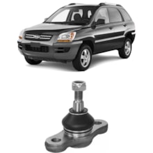 Pivô Suspensão Inferior Kia Sportage 2004 2005 a 2010 Viemar