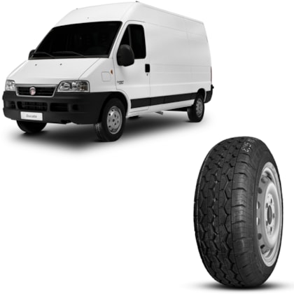 Pneu Kombi Van Ducato HR Aro 15 205/75R15C 109/107R Aplus