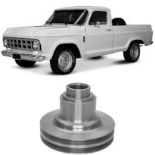 Polia Virabrequim Motor Chevrolet D10 D20 Suporte Rei Polia Virabrequim Motor Chevrolet D10 D20 Suporte Rei