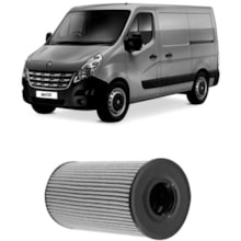 Refil Filtro de Óleo Renault Master 2.5 apos 2012 Wega